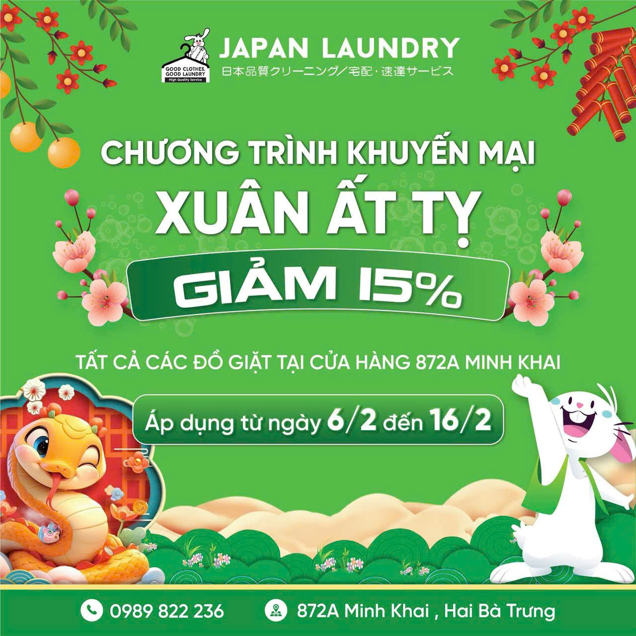Chào đón năm mới rộn ràng chương trình khuyến mại Xuân Ất Tỵ 2025 Chào đón năm mới rộn ràng chương trình khuyến mại Xuân Ất Tỵ 2025